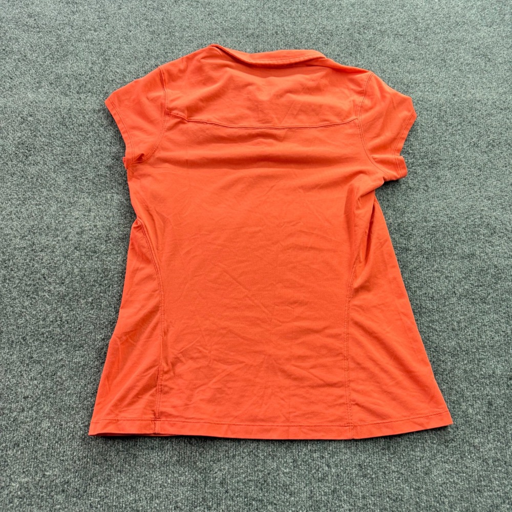 Arcteryx Polo Shirt Lot 2 Womens M/L Orange Purple Hiking Outdoor Athletic Top - Picture 9 of 14